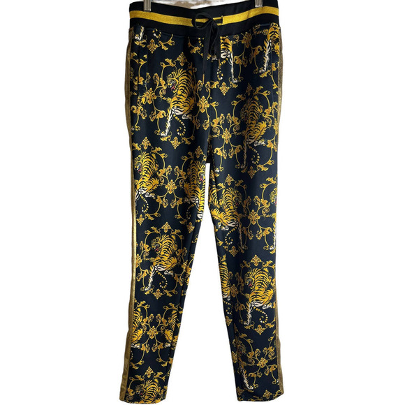 Victorious Gold Tiger Joggers Sweatpants Pants Unisex - Picture 1 of 6